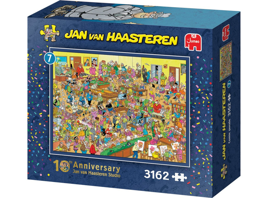 JUMBO Puzzle JvH 10 rokov Jan van Haasteren XXXL (jubilejná limitovaná edícia) 30200 dielikov