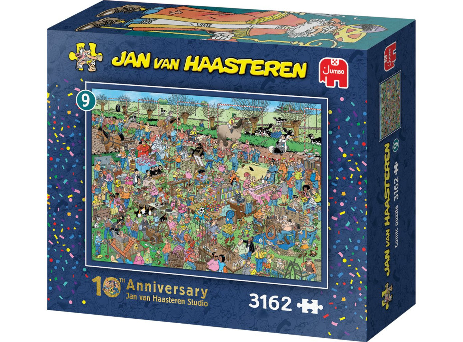 JUMBO Puzzle JvH 10 rokov Jan van Haasteren XXXL (jubilejná limitovaná edícia) 30200 dielikov