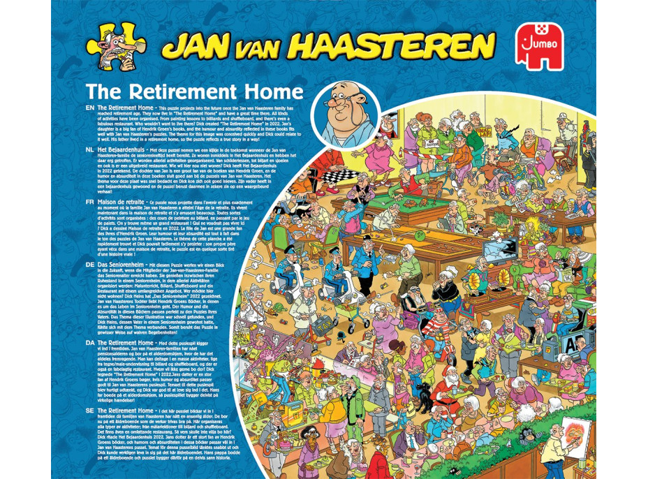 JUMBO Puzzle JvH 10 rokov Jan van Haasteren XXXL (jubilejná limitovaná edícia) 30200 dielikov