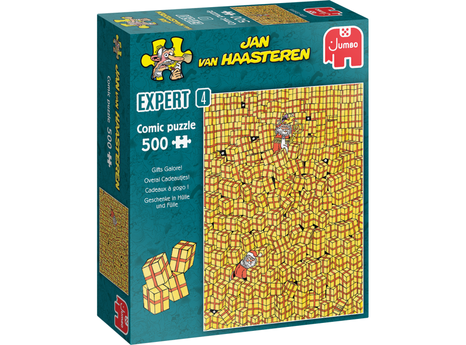 JUMBO Puzzle JvH Expert 4: Veľa darčekov 500 dielikov