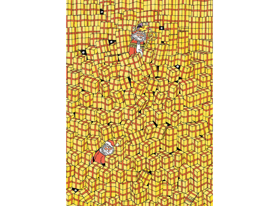 JUMBO Puzzle JvH Expert 4: Veľa darčekov 500 dielikov