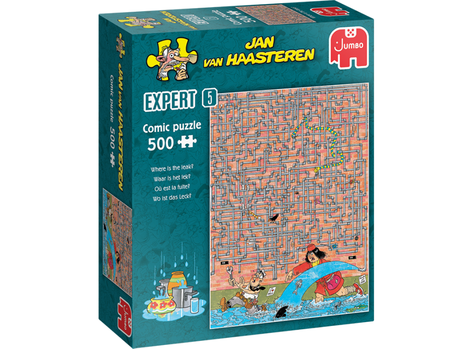 JUMBO Puzzle JvH Expert 5: Kde to tečie 500 dielikov