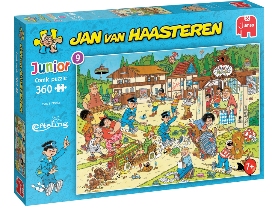 JUMBO Puzzle JvH Junior 9: Efteling Max a Moritz 360 dielikov