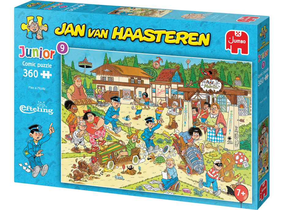 JUMBO Puzzle JvH Junior 9: Efteling Max a Moritz 360 dielikov