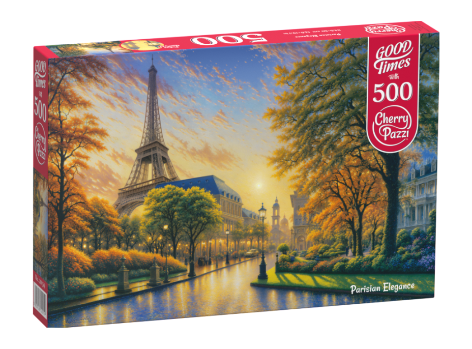 CHERRY PAZZI Puzzle Parížska elegancia 500 dielikov