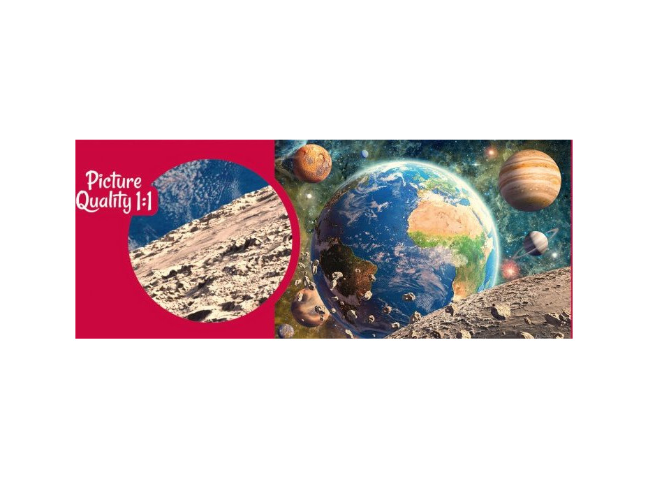 CHERRY PAZZI Puzzle Výhľad z Mesiaca 500 dielikov