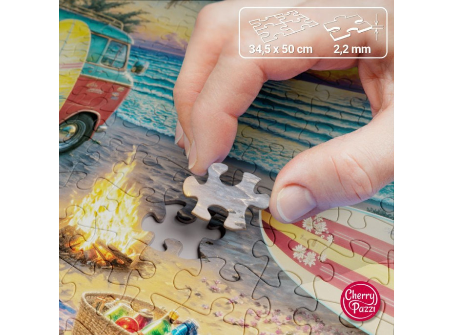 CHERRY PAZZI Puzzle Život v karavane 500 dielikov