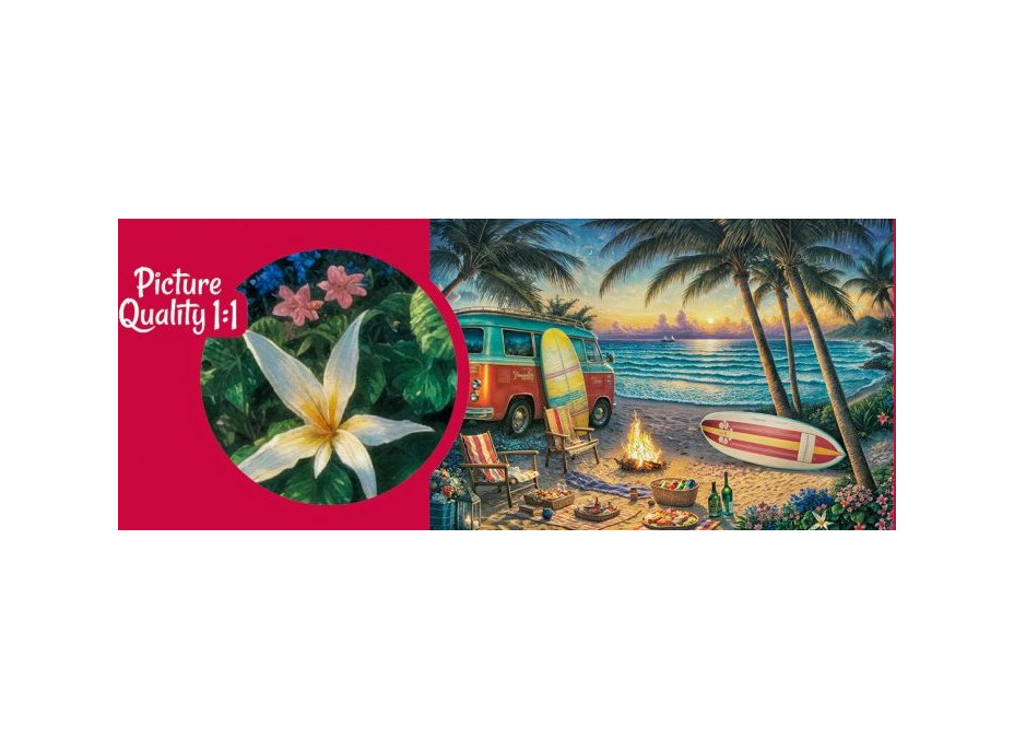 CHERRY PAZZI Puzzle Život v karavane 500 dielikov