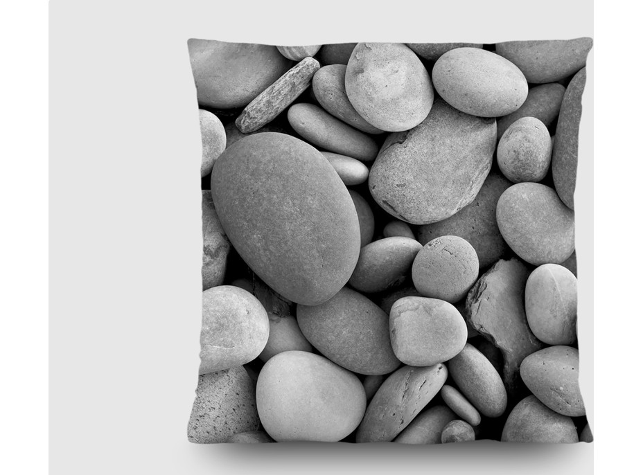 Dekoračný vankúš - Kamene na pláži - 45x45 cm