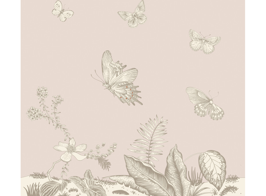 Dekoračný vankúš - Pastelové kvety - 45x45 cm