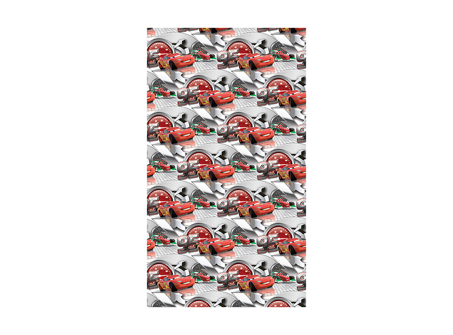 Detský záves DISNEY - CARS - Blesk McQueen - 140x245 cm