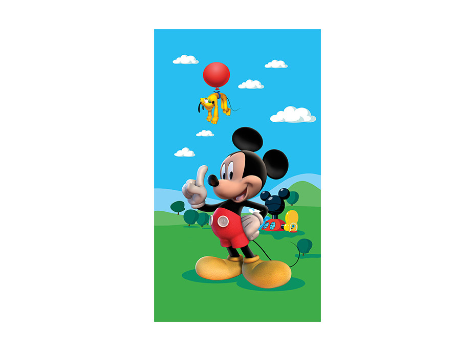 Detský záves DISNEY - Mickey a Pluto - 140x245 cm
