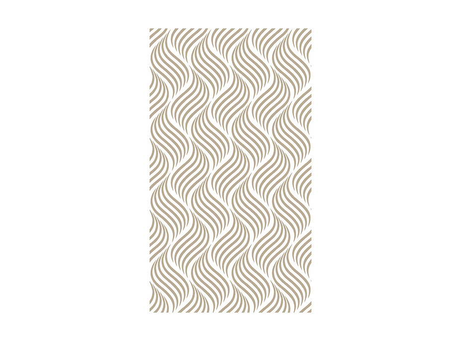 Dizajnový záves - Béžová abstrakcia - 140x245 cm