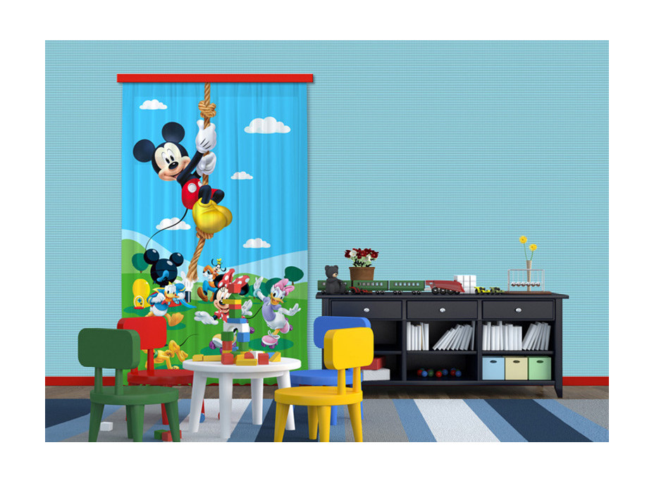 Detský záves DISNEY - Mickey Mouse - 140x245 cm
