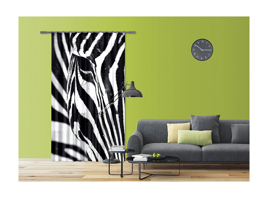 Dizajnový záves - Zebra - 140x245 cm