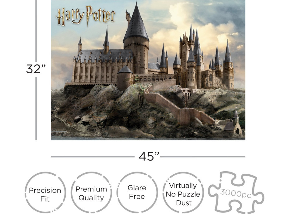 AQUARIUS Puzzle Harry Potter: Bradavice 3000 dielikov