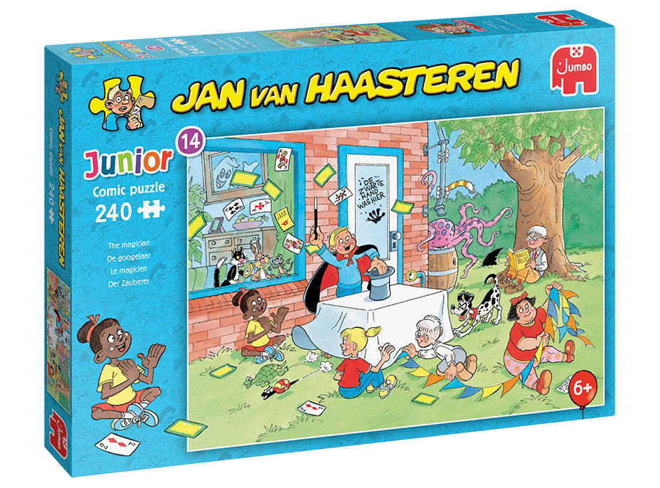 JUMBO Puzzle JvH Junior 14: Kúzelník 240 dielikov