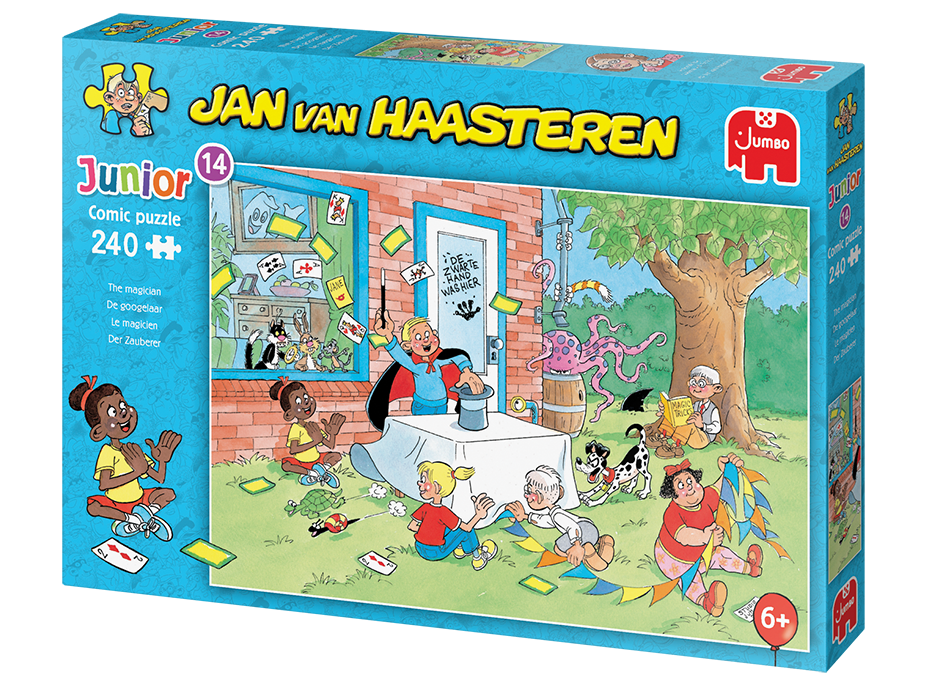JUMBO Puzzle JvH Junior 14: Kúzelník 240 dielikov