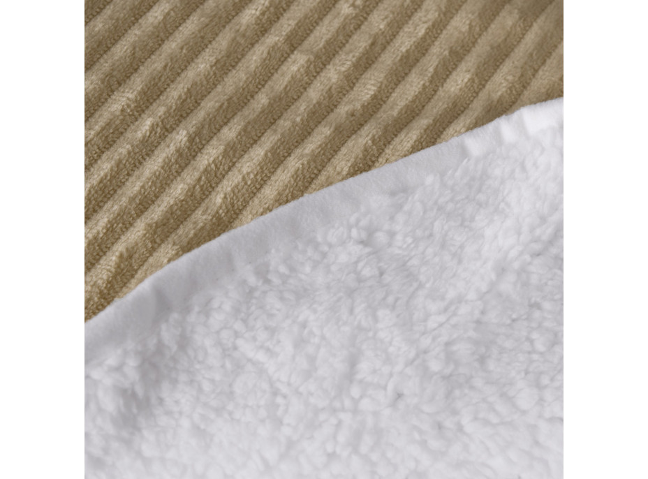 Vyhrievaná deka TERO 160x130 cm - béžová