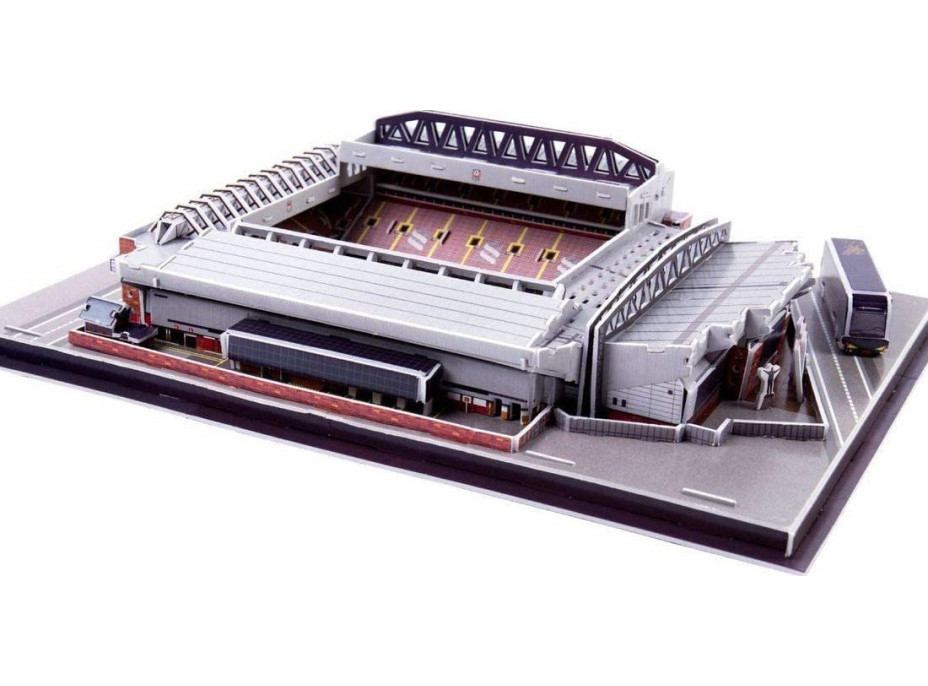 CLEVER&HAPPY 3D puzzle Štadión Anfield - FC Liverpool 165 dielikov