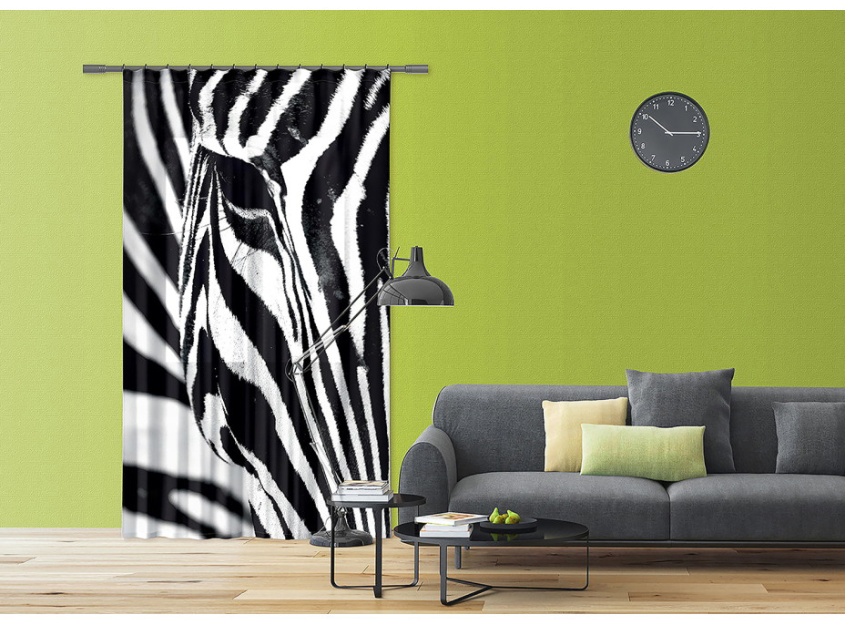 Dizajnový záves - Zebra - 140x245 cm