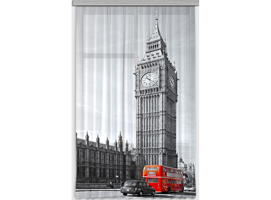 Dizajnový záves - Big Ben - 140x245 cm
