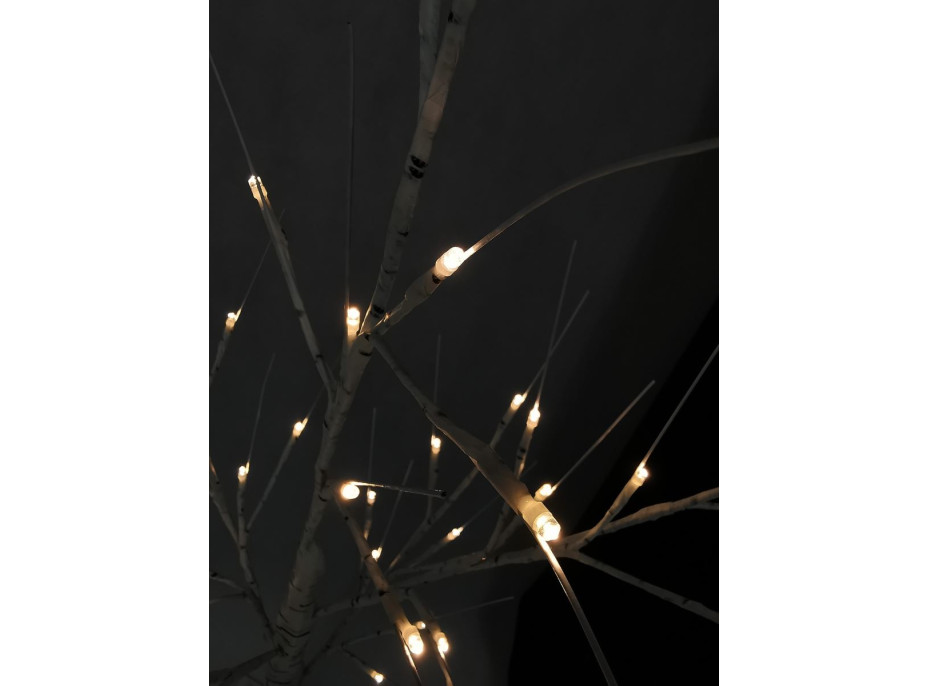 Vianočný LED brezový stromček - 150 cm - 96 LED