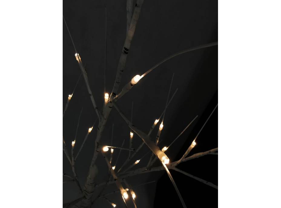 Vianočný LED brezový stromček - 180 cm - 128 LED