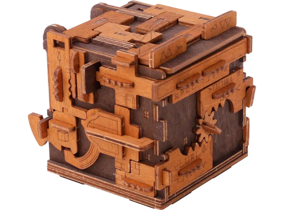 WOODEN CITY 3D drevené puzzle Escape room: Puzzle Box 149 dielikov