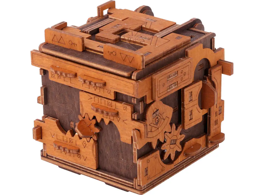 WOODEN CITY 3D drevené puzzle Escape room: Puzzle Box 149 dielikov