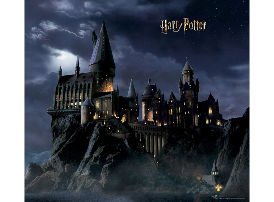 Detská fototapeta - Harry Potter - Bradavice - 300x270 cm