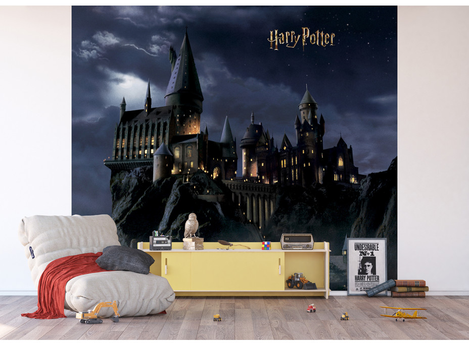 Detská fototapeta - Harry Potter - Bradavice - 300x270 cm