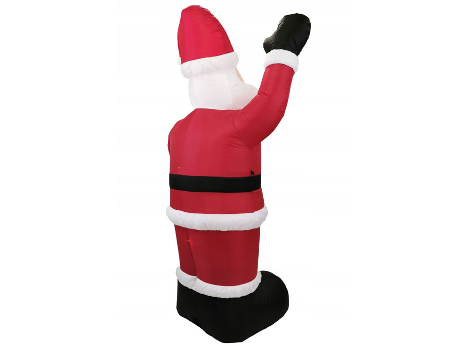 Nafukovací Santa Claus s osvetlením - 240 cm