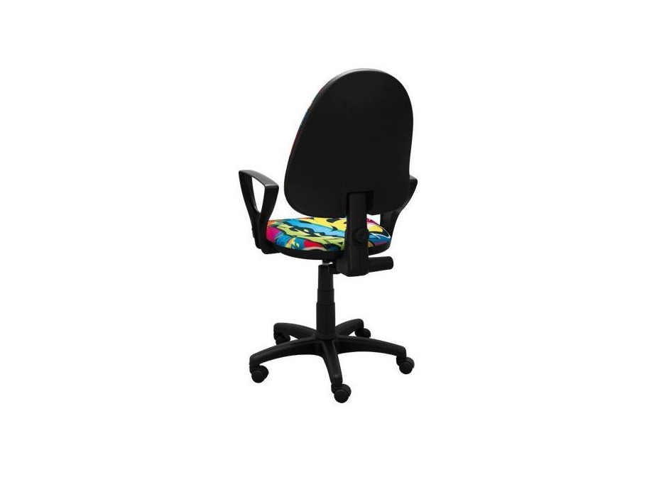 Detská otočná stolička GREG - GRAFFITI color