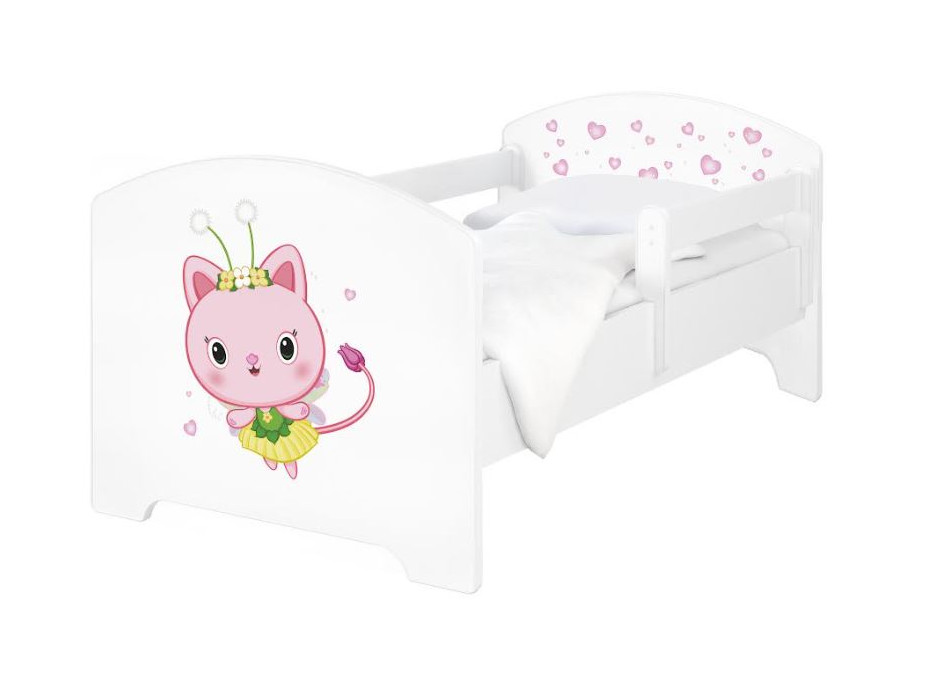 Detská posteľ OSKAR - 140x70 cm - Gabi - Víla mačička