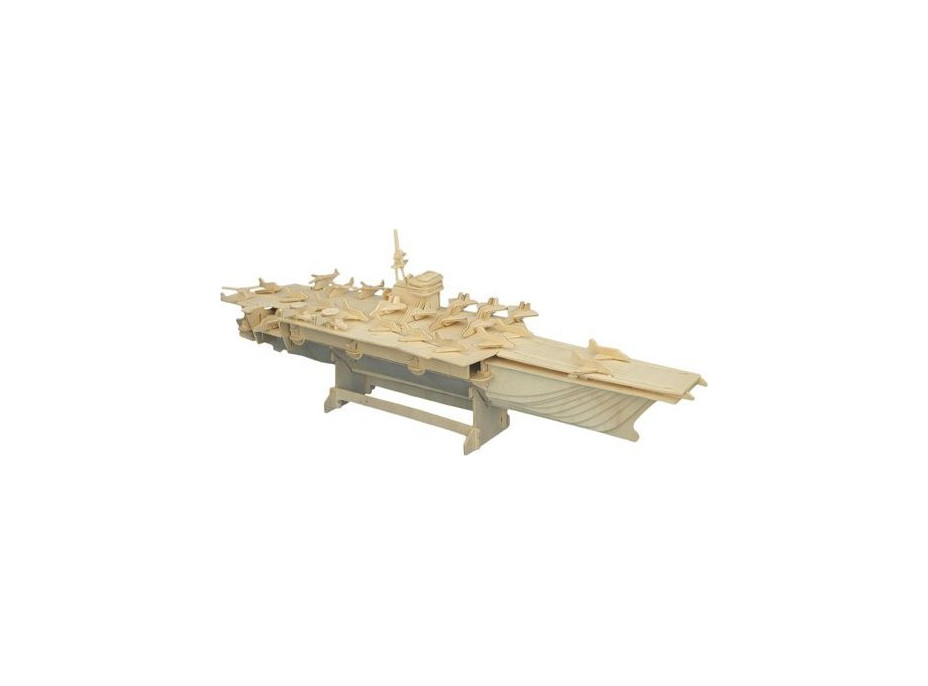 WOODEN TOY , WCK 3D puzzle Lietadlová loď