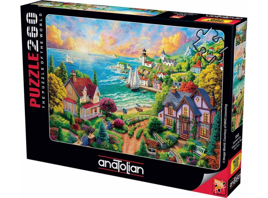 ANATOLIAN Puzzle Dedinka pri mori 260 dielikov