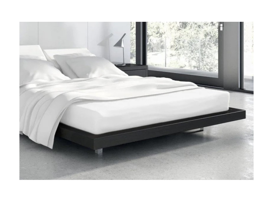 Froté prestieradlo VANILLE 200x160 cm + 25cm - biele