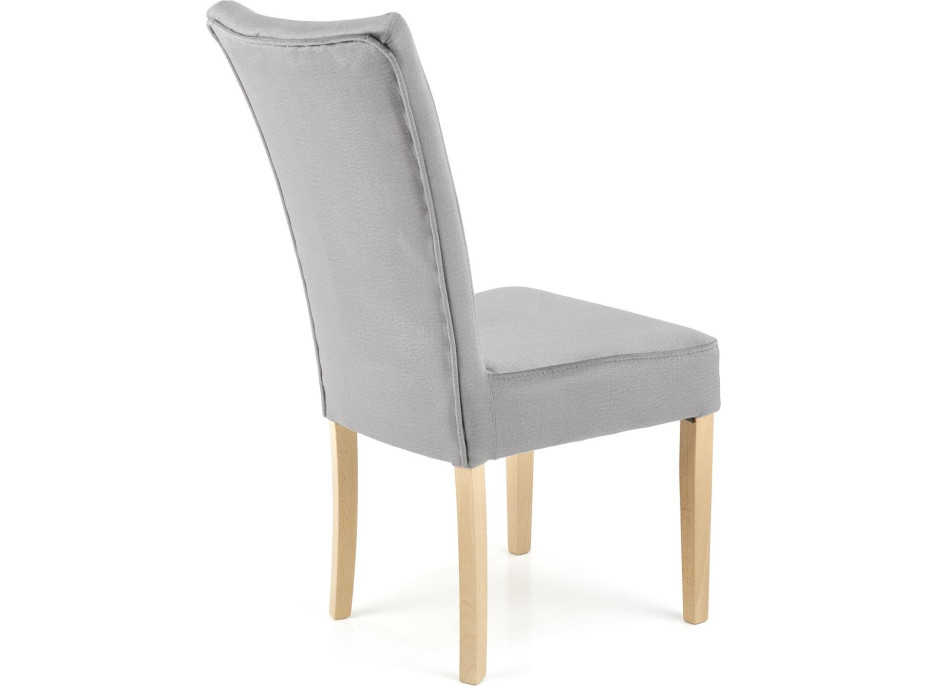 Jedálenská stolička NEW ENGLAND - dub medový / popolavo šedá
