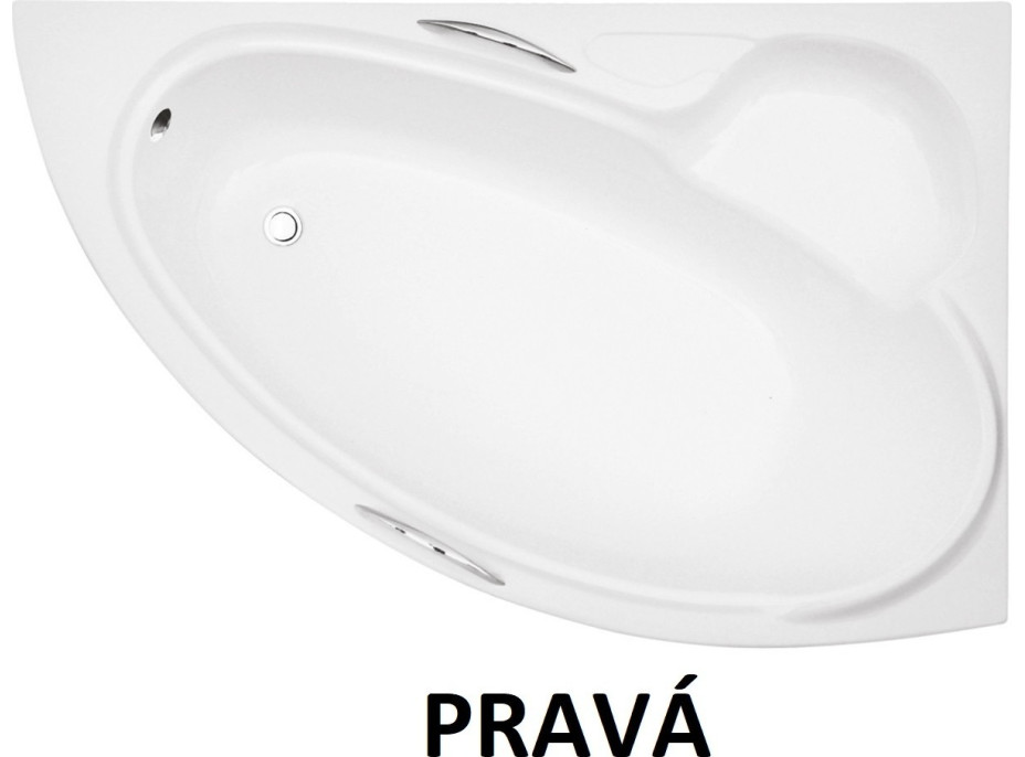 Asymetrická vaňa BIANKA