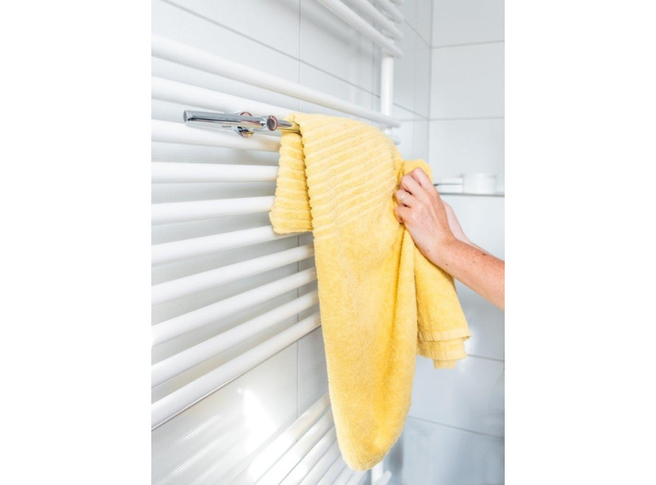 Držiak uterákov na vykurovacie teleso rovný - 600 × 40 × 90 mm - chróm
