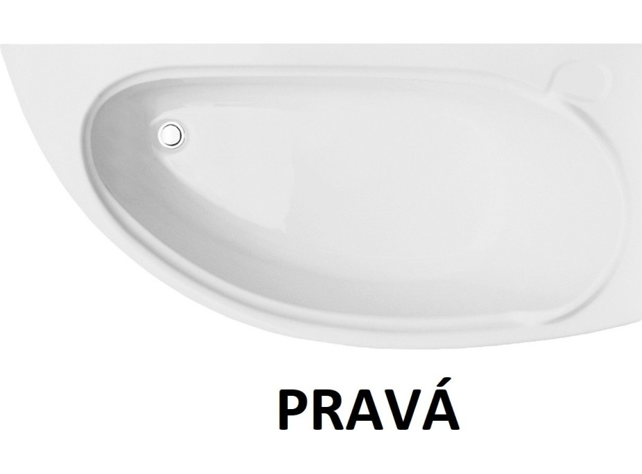 Asymetrická vaňa MINI