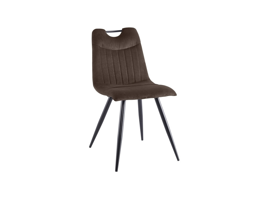 Jedálenská stolička FREO - čierna / hnedá