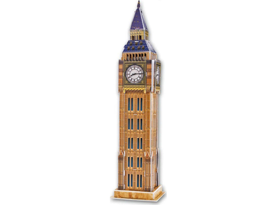 CLEVER&HAPPY 3D puzzle Big Ben, Londýn 47 dielikov