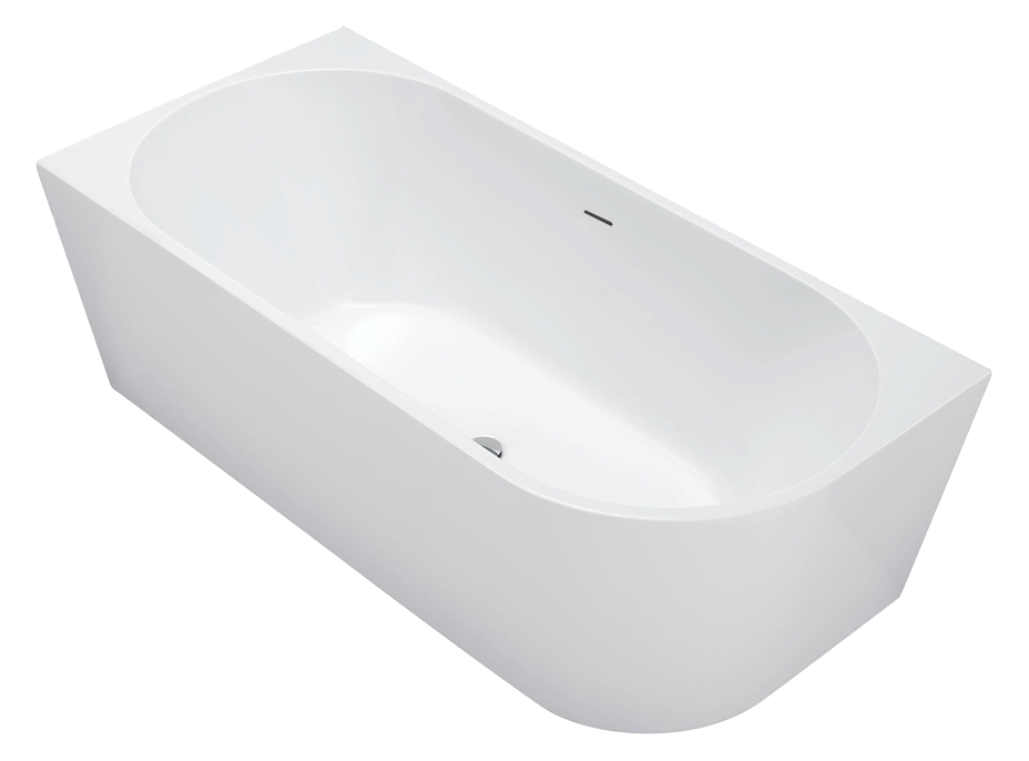 Rohová akrylátová vaňa REA SYDNEY BELLANTO 149x74.5 cm - ľavá - biela