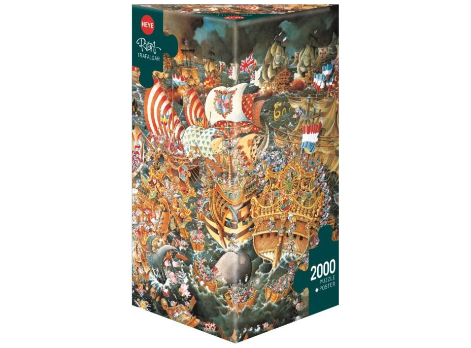 HEYE Puzzle Bitka pri Trafalgare 2000 dielikov