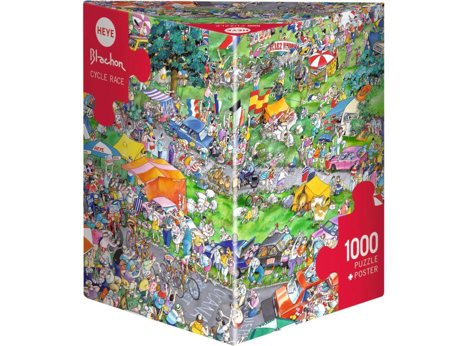 HEYE Puzzle Cyklistické preteky 1000 dielikov