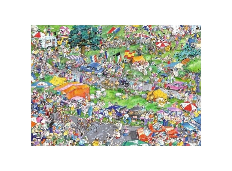 HEYE Puzzle Cyklistické preteky 1000 dielikov