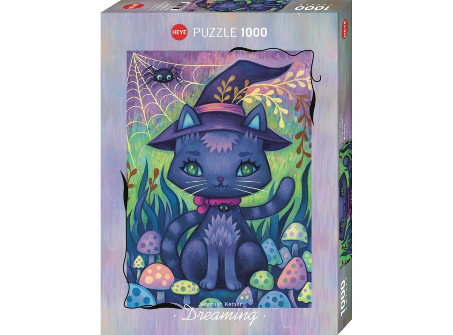 HEYE Puzzle Dreaming: Mačka čarodejnica 1000 dielikov