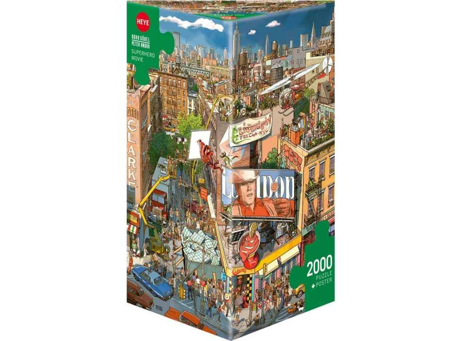HEYE Puzzle Film o superhrdinoch 2000 dielikov